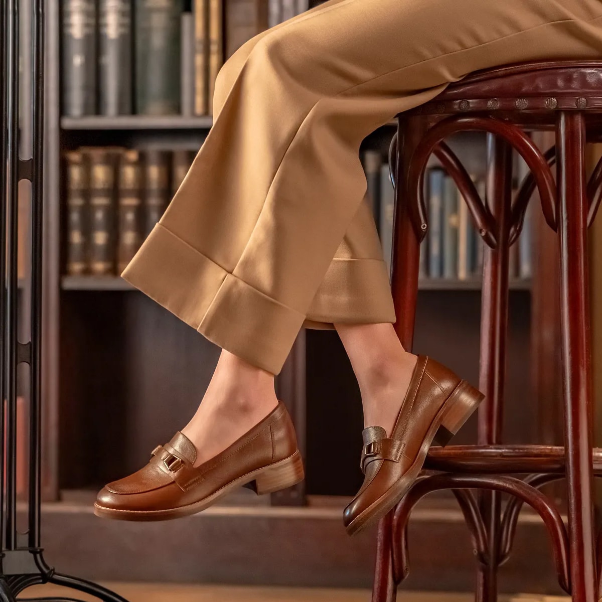 Featuring the Nova loafer in brown.